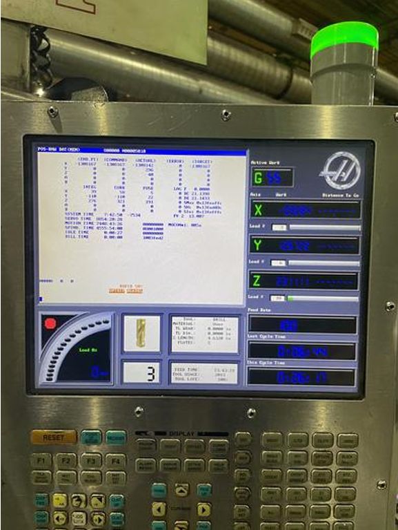 Haas VF-11/50, Machine ID: 9039